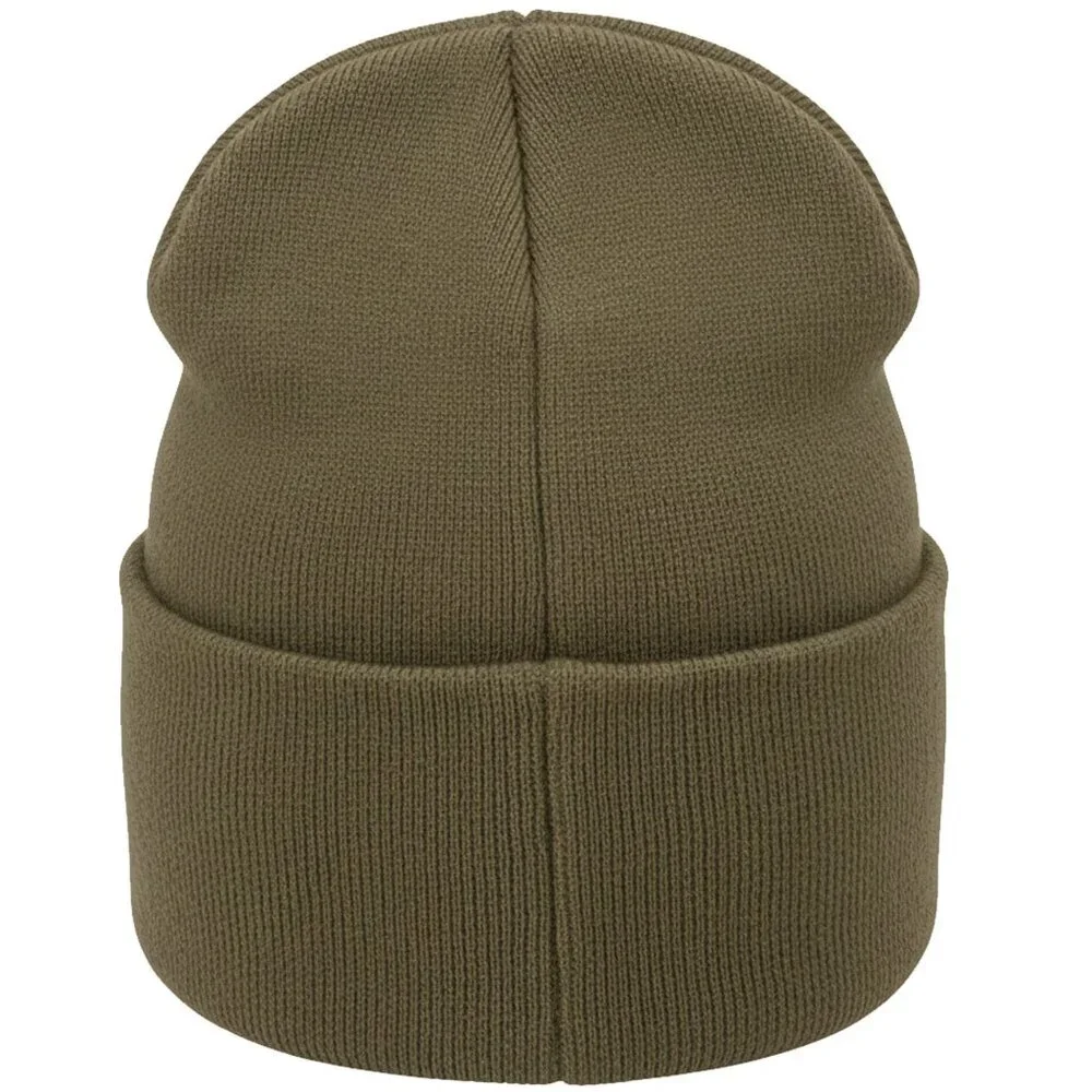 I Love Jesus Winter Hat Embroidered Skull Beanie Cap Warm Lined, Light Brown NWT - Picture 2 of 2